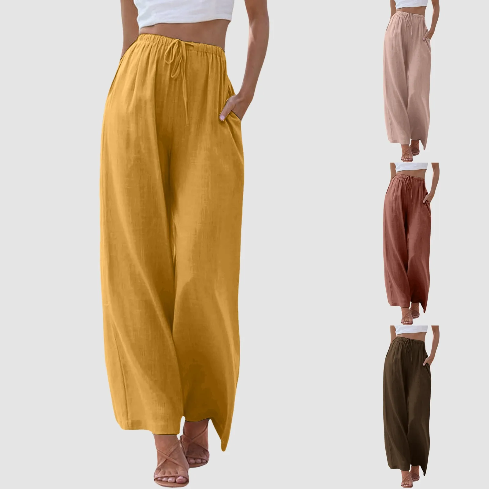 Women High Waisted Wide Leg Pants Fashion Drawstring Elastic Trousers Comfy Straight High Pants Women Womens Running Pants Pack
Women High Waisted Wide Leg Pants Fashion Drawstring Elastic Trousers Comfy Straight High Pants Women Womens Running Pants Pack