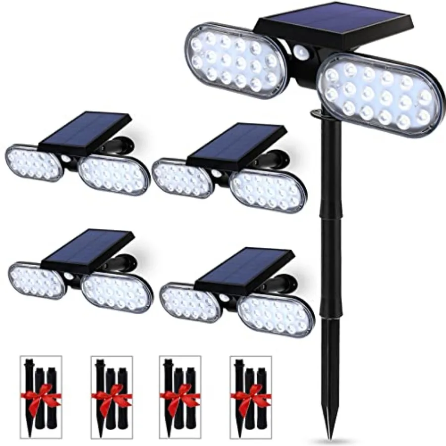 Outdoor Motion Lights Solar Powered Solar Flood Lights Stay On or Motion On/Off 3-Mode Dusk to Dawn Security Solar Light Cordle
Outdoor Motion Lights Solar Powered Solar Flood Lights Stay On or Motion On/Off 3-Mode Dusk to Dawn Security Solar Light Cordle