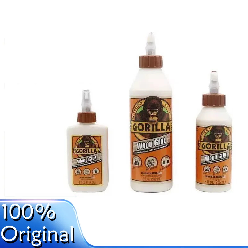 Original Product Gorilla WOOD Fast-Drying Curing Agent for Strong Bonds on Hardwood, Softwood, and Composites, Water-Resistant
Original Product Gorilla WOOD Fast-Drying Curing Agent for Strong Bonds on Hardwood, Softwood, and Composites, Water-Resistant