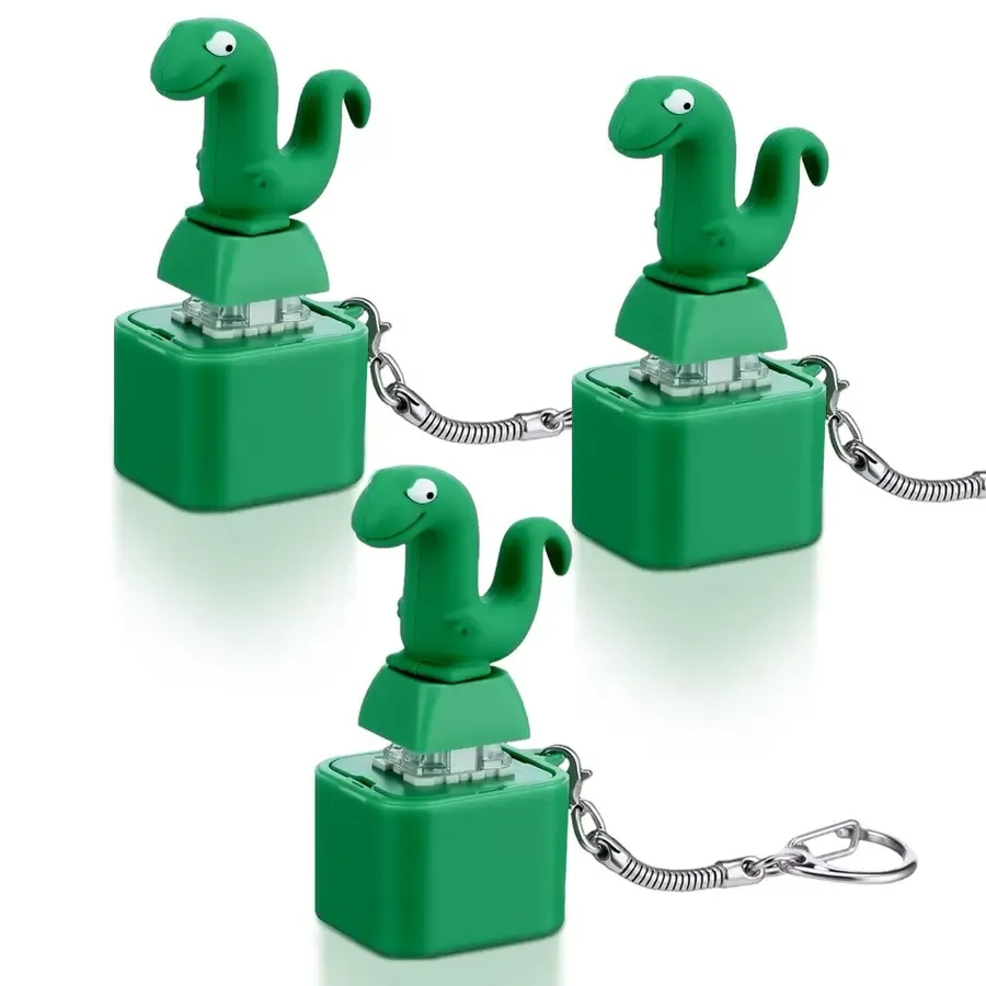 Gift For Her/Him 3pcs Lizard Keychain Noise Gifts Rechargeable Adults Keyboard Clicker With Colorful Lights, Fun Portable Senso
Gift For Her/Him 3pcs Lizard Keychain Noise Gifts Rechargeable Adults Keyboard Clicker With Colorful Lights, Fun Portable Senso