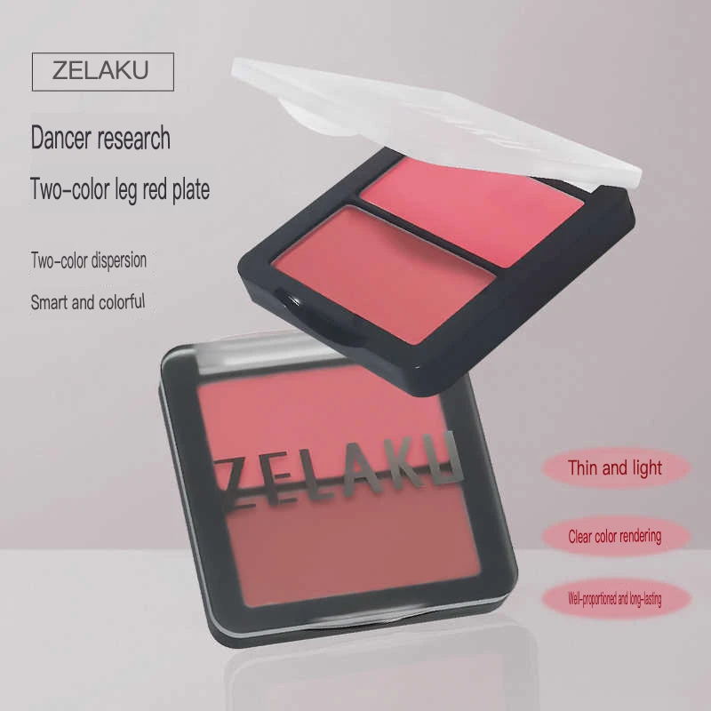 ZELAKU Dancer's Flawless Two-tone Blush Palette For Rejuvenation
ZELAKU Dancer's Flawless Two-tone Blush Palette For Rejuvenation