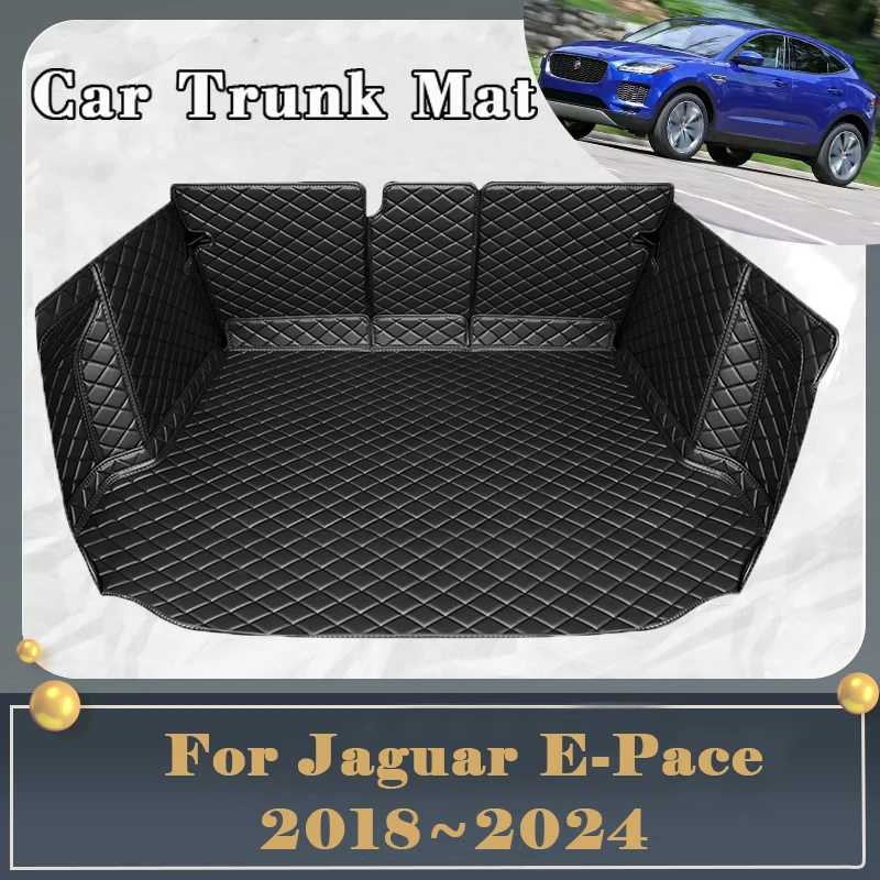 Автомобильный коврик для багажника Jaguar E-Pace EPACE X540 2018 ~ 2023, коврик-поднос, грязевой коврик для заднего сиденья, коврик для хранения в багажнике, автомобильные аксессуары
Автомобильный коврик для багажника Jaguar E-Pace EPACE X540 2018 ~ 2023, коврик-поднос, грязевой коврик для заднего сиденья, коврик для хранения в багажнике, автомобильные аксессуары