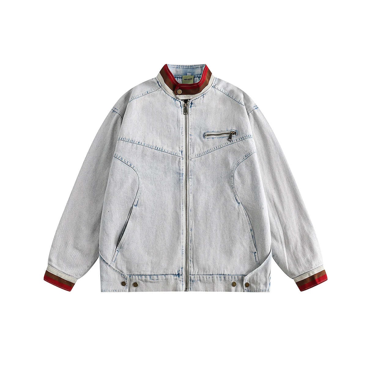 Beast Street 2023, весенне-осеннее свободное джинсовое пальто с воротником-стойкой в стиле ретро, лоскутное джинсовое пальто, молодежное модное хлопковое пальто...
Beast Street 2023, весенне-осеннее свободное джинсовое пальто с воротником-стойкой в стиле ретро, лоскутное джинсовое пальто, молодежное модное хлопковое пальто...