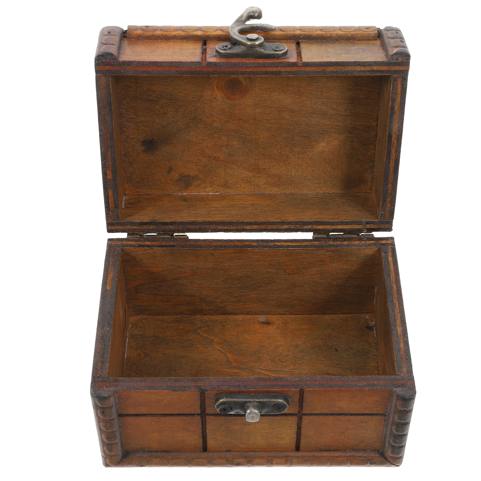 1pc Vintage Storage Decorative Wooden Jewelry with Lock Money Saving Decorative Keepsake Trinket Box Small Wooden Box
1pc Vintage Storage Decorative Wooden Jewelry with Lock Money Saving Decorative Keepsake Trinket Box Small Wooden Box