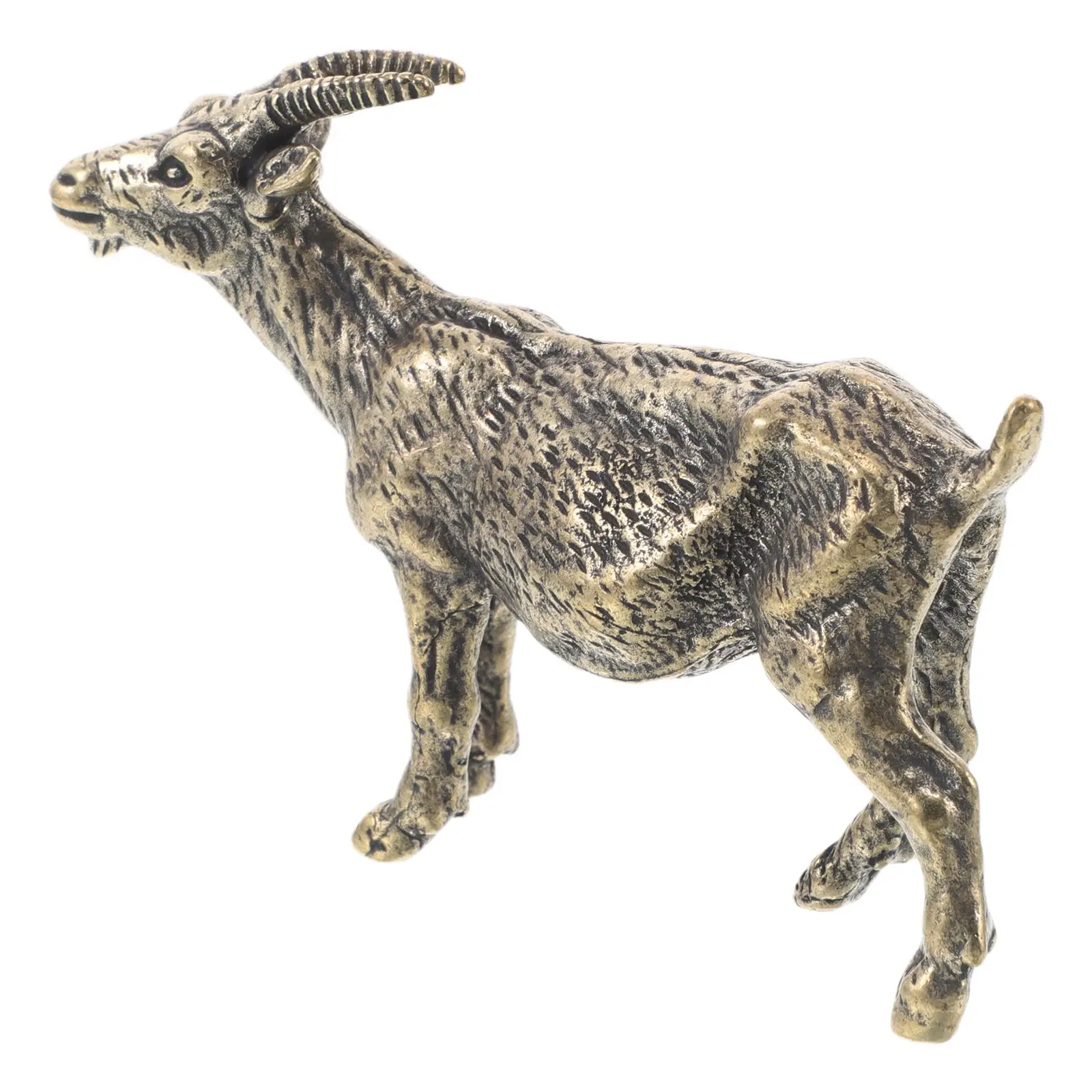 Goat Ornaments Retro Brass Sheep Decor Statue Small Animal Desk Figurines Vintage Desktop Craft Gift Home Decor
Goat Ornaments Retro Brass Sheep Decor Statue Small Animal Desk Figurines Vintage Desktop Craft Gift Home Decor