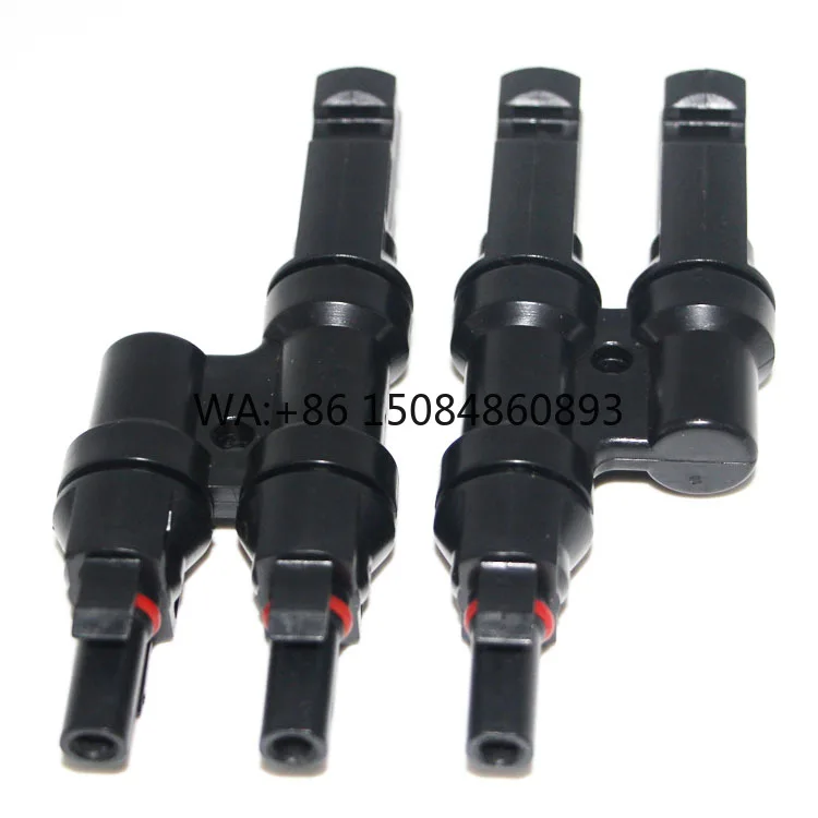 High Current Waterproof UV Resistant Male to Female 1-to-2 PV Solar Y Branch Panel Parallel Connectors Set
High Current Waterproof UV Resistant Male to Female 1-to-2 PV Solar Y Branch Panel Parallel Connectors Set