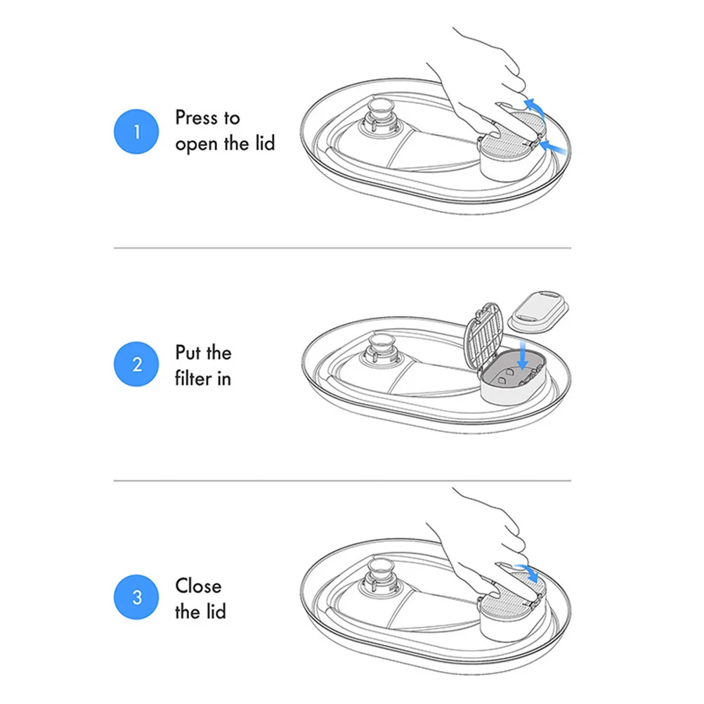 8Pcs Cat Water Fountain Filter Replacement Durable Natural Material Filtration Mat Clean Drinking Water Pet Fountain Filter
8Pcs Cat Water Fountain Filter Replacement Durable Natural Material Filtration Mat Clean Drinking Water Pet Fountain Filter