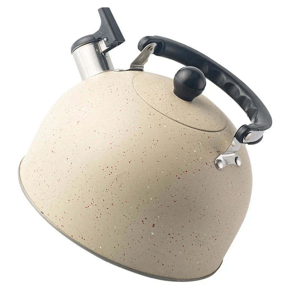 2.5L Stainless Steel Whistling Kettle For Stovetop Gas Electric Induction Boiling Water Pot Home Restaurant Hotel Kitchen Use
2.5L Stainless Steel Whistling Kettle For Stovetop Gas Electric Induction Boiling Water Pot Home Restaurant Hotel Kitchen Use