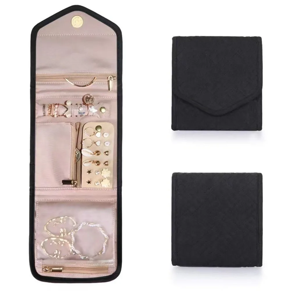 Foldable Portable Travel Jewelry Bag Necklace Earrings Jewelry Case Organizer Rings Packing Bag Journey Storage Bags Women Girls
Foldable Portable Travel Jewelry Bag Necklace Earrings Jewelry Case Organizer Rings Packing Bag Journey Storage Bags Women Girls