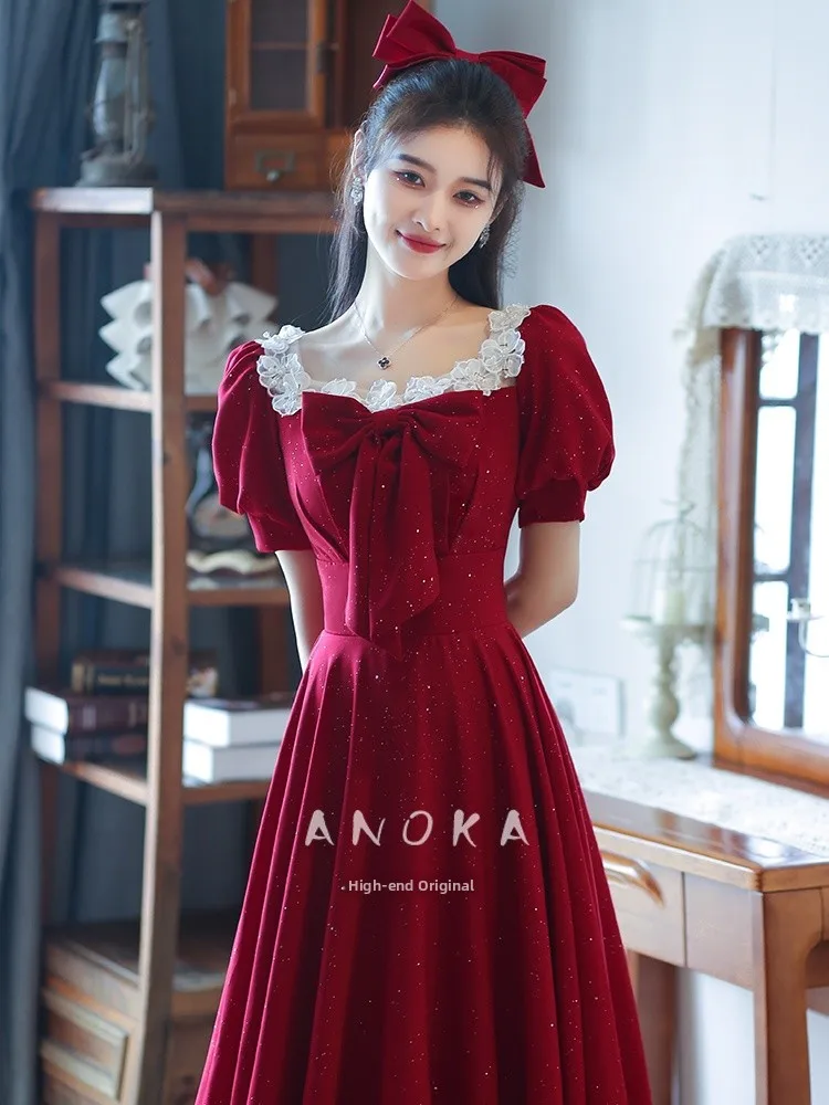 Sweet Princ Wedding Dr 2025 New Sle Bridal Gown for Engagement Return Home ort Sve Midi Dr Women's Wear
Sweet Princ Wedding Dr 2025 New Sle Bridal Gown for Engagement Return Home ort Sve Midi Dr Women's Wear