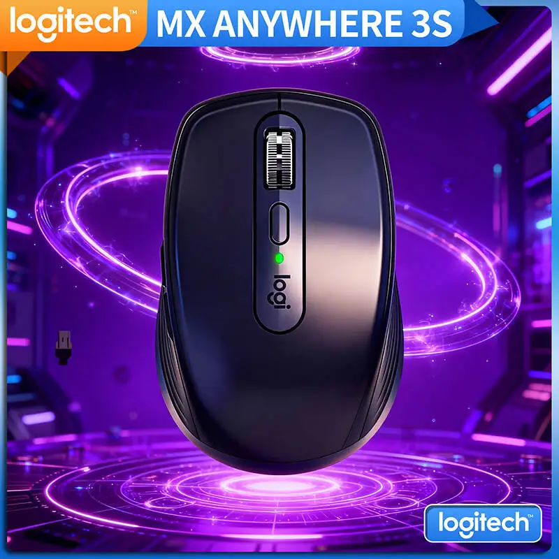 Logitech MX Anywhere 3S Wireless Mouse 8000 DPI Silent Click Compact Ergonomic Rechargeable for Laptop Office Business Gaming
Logitech MX Anywhere 3S Wireless Mouse 8000 DPI Silent Click Compact Ergonomic Rechargeable for Laptop Office Business Gaming