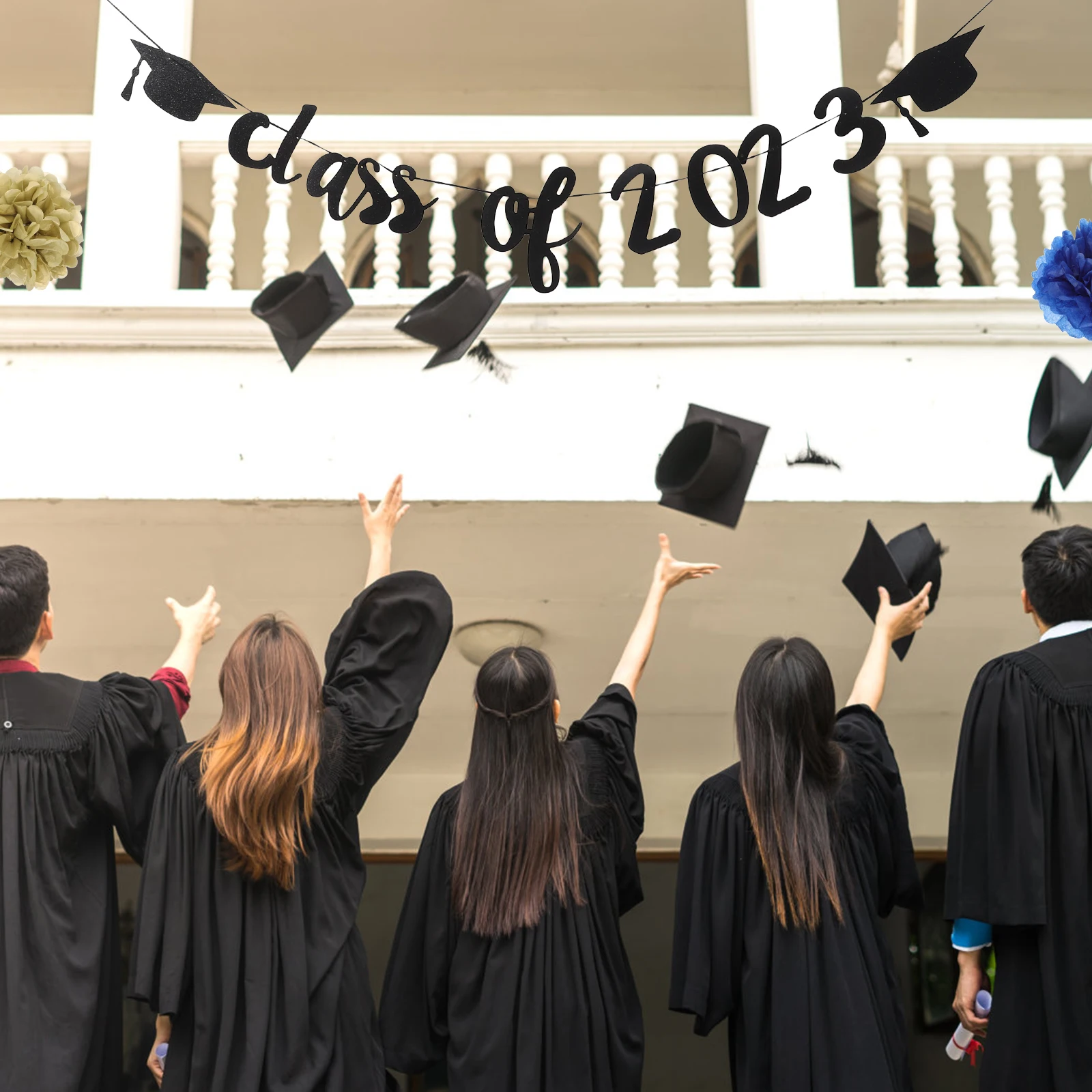 Graduation Banner Decorations Class Party Bunting HangingBackdrop Garland Hat Graduation Decorations Class Of 2023
Graduation Banner Decorations Class Party Bunting HangingBackdrop Garland Hat Graduation Decorations Class Of 2023