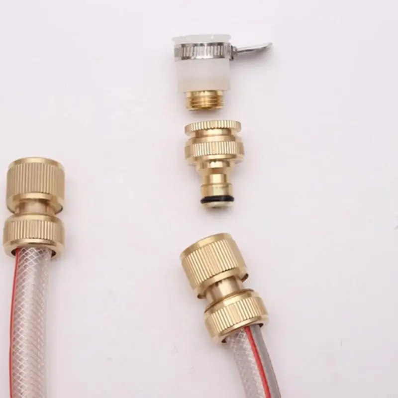 4pack Universals Brass Hose Clamps Connectors For Multiple Pipe Sizes Quickly Installation Leakproof Design 87HA
4pack Universals Brass Hose Clamps Connectors For Multiple Pipe Sizes Quickly Installation Leakproof Design 87HA