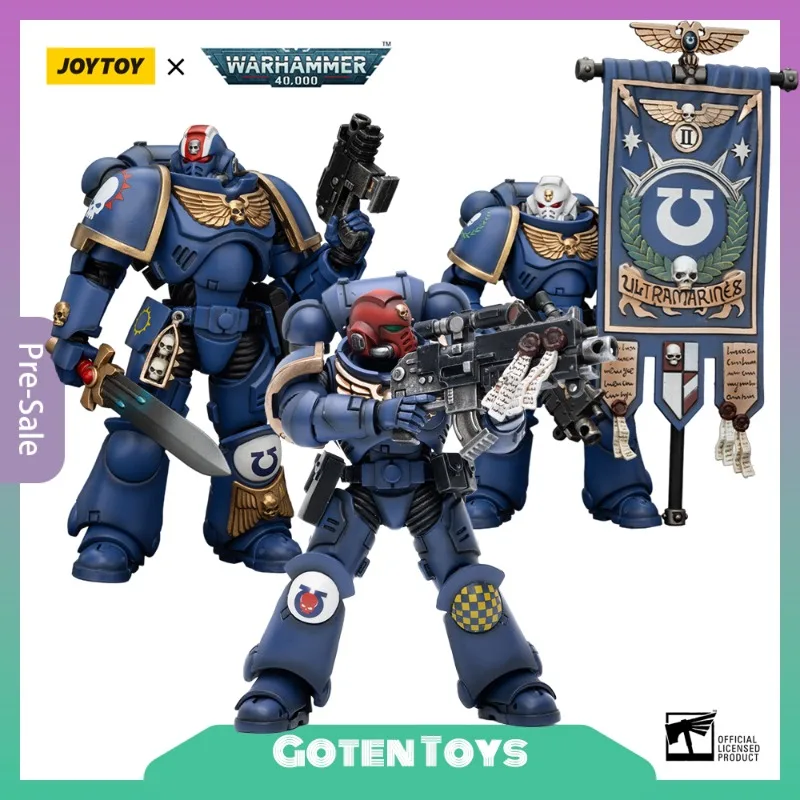 JOYTOY Warhammer 40K 1/18 Ultramarines Heroes of the Chapter Articulated Action Figure Official Collectible Gift for Adult Fans
JOYTOY Warhammer 40K 1/18 Ultramarines Heroes of the Chapter Articulated Action Figure Official Collectible Gift for Adult Fans