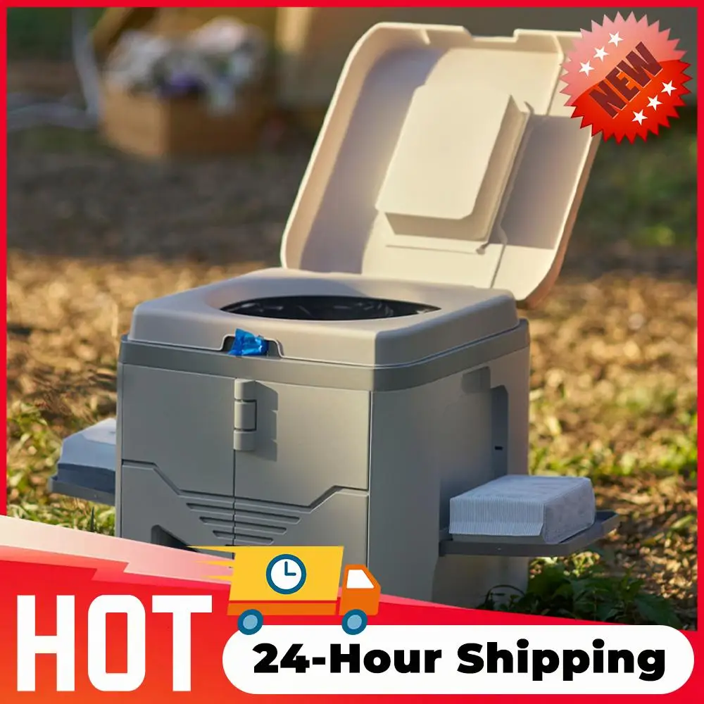 Collapsible Travel Toilet with Lid Camping Toilets 150KG Load Capacity for Hiking Beach Car Truck Boat RV Road Trips
Collapsible Travel Toilet with Lid Camping Toilets 150KG Load Capacity for Hiking Beach Car Truck Boat RV Road Trips