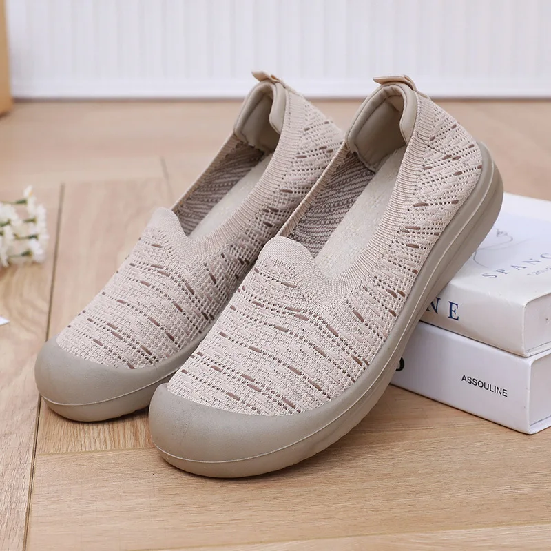 Women's round Toe Casual Shoes Spring New Fashion Breathable Wear-Resistant Anti-Slip Comfortable Flat Heel Fashionable Flats
Women's round Toe Casual Shoes Spring New Fashion Breathable Wear-Resistant Anti-Slip Comfortable Flat Heel Fashionable Flats