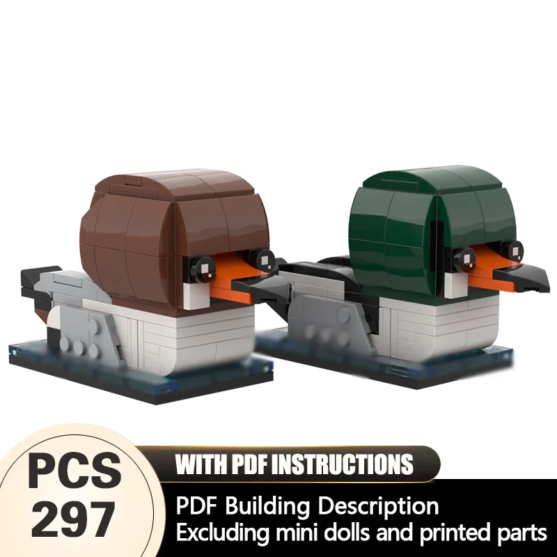 Creators Animal Series Model MOC Building Bricks Waterfowls Modular Technology Gifts Holiday Assemble Children Toys Suit
Creators Animal Series Model MOC Building Bricks Waterfowls Modular Technology Gifts Holiday Assemble Children Toys Suit