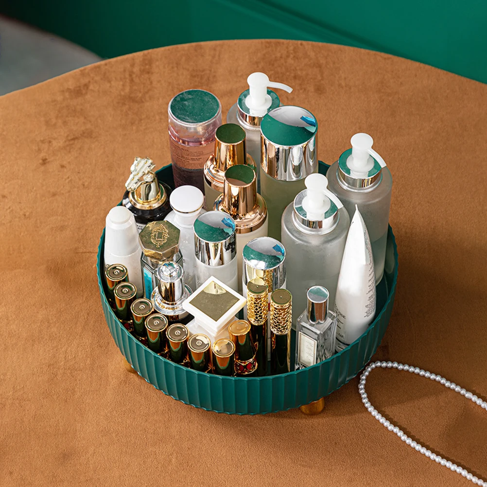 Round Makeup Tray Organizer Premium Plastic Round Makeup Tray Plastic Rotating Vanity Display Home Office Use
Round Makeup Tray Organizer Premium Plastic Round Makeup Tray Plastic Rotating Vanity Display Home Office Use