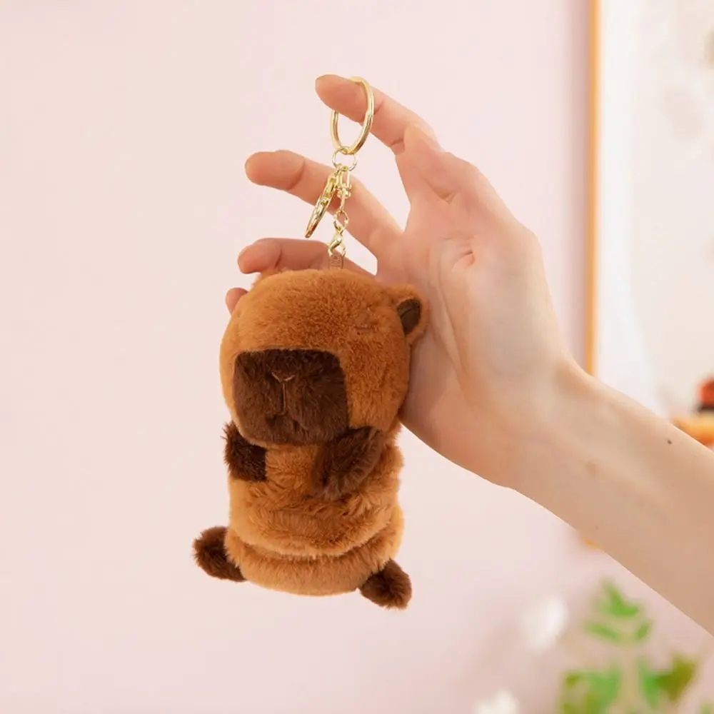 Stretchable Capybara Plush Keychain With turtle Rotatable Plush Couple Keychains 10cm Cartoon Capybara Plush Doll Bag Decor
Stretchable Capybara Plush Keychain With turtle Rotatable Plush Couple Keychains 10cm Cartoon Capybara Plush Doll Bag Decor