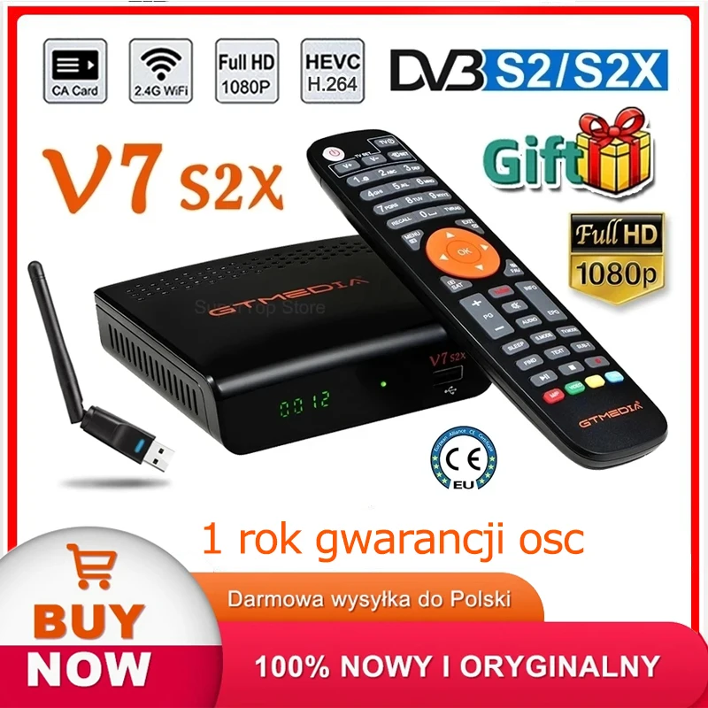 V7S2X V7 HD спутниковый ТВ приемник DVB-S2X S2 декодер тюнер Ccam CS протокол 1080P H.265 Встроенный 2,4G WIFI 1 год гарантии
V7S2X V7 HD спутниковый ТВ приемник DVB-S2X S2 декодер тюнер Ccam CS протокол 1080P H.265 Встроенный 2,4G WIFI 1 год гарантии