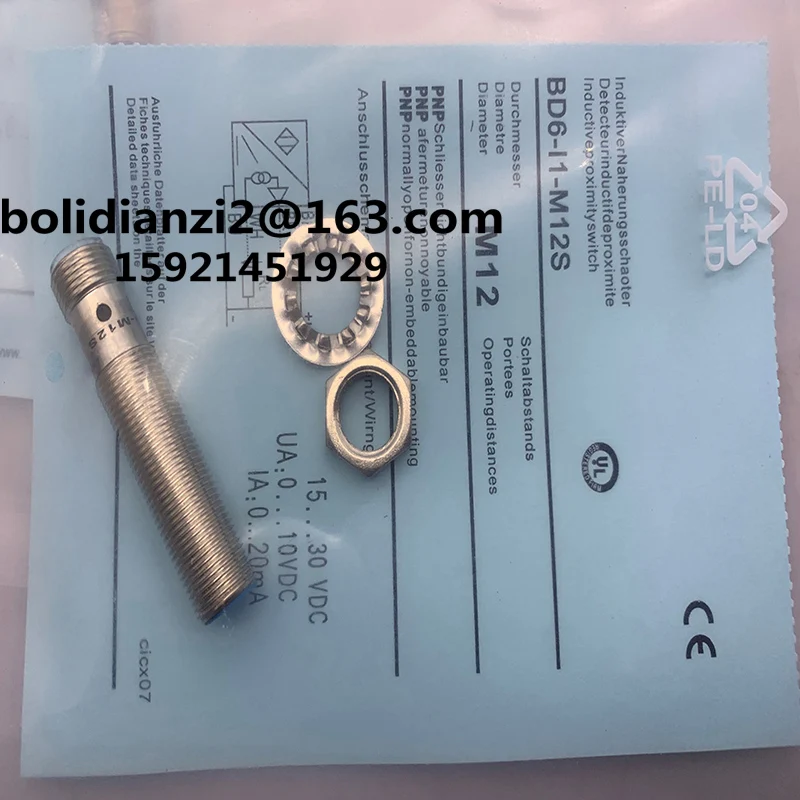 Brand-new genuine proximity switch sensor BD6-I1-M12S BD6-I2-M12S BD6-I4-M12S BD6-I3-M12S
Brand-new genuine proximity switch sensor BD6-I1-M12S BD6-I2-M12S BD6-I4-M12S BD6-I3-M12S
