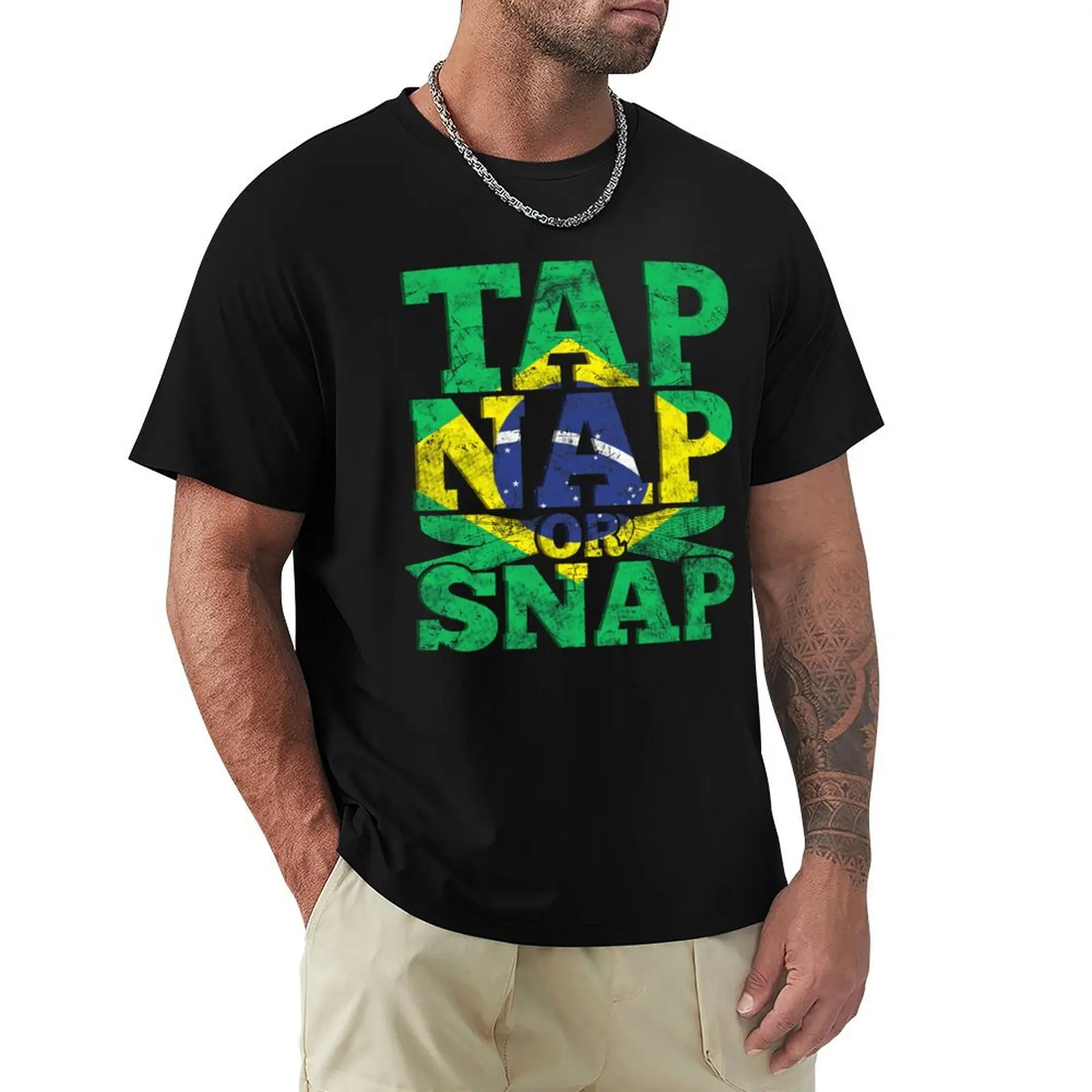 BJJ Brazilian Jiu Jitsu Tap Nap Or Snap T-Shirt Standard Fit Solid Tee Shirt
BJJ Brazilian Jiu Jitsu Tap Nap Or Snap T-Shirt Standard Fit Solid Tee Shirt