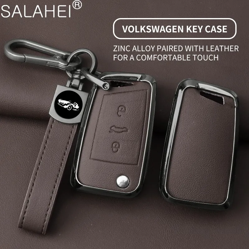 Alloy Leather Car Remote Key Case Cover Shell For Volkswagen VW Polo Golf 7 MK7 Tiguan E-golf Passat Jetta Keychain Accessories
Alloy Leather Car Remote Key Case Cover Shell For Volkswagen VW Polo Golf 7 MK7 Tiguan E-golf Passat Jetta Keychain Accessories