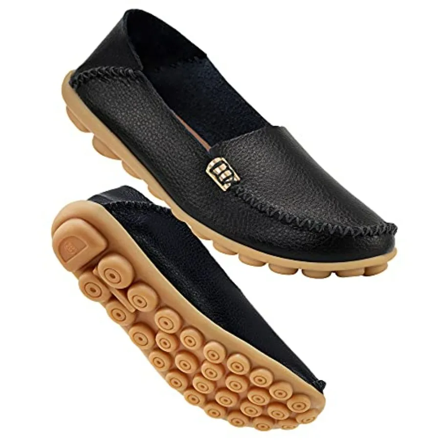 DUOYANGJIASHA Women's Comfortable Loafers Casual Round Toe Moccasins Wild Driving Flats Soft Walking Shoes Women Slip On
DUOYANGJIASHA Women's Comfortable Loafers Casual Round Toe Moccasins Wild Driving Flats Soft Walking Shoes Women Slip On
