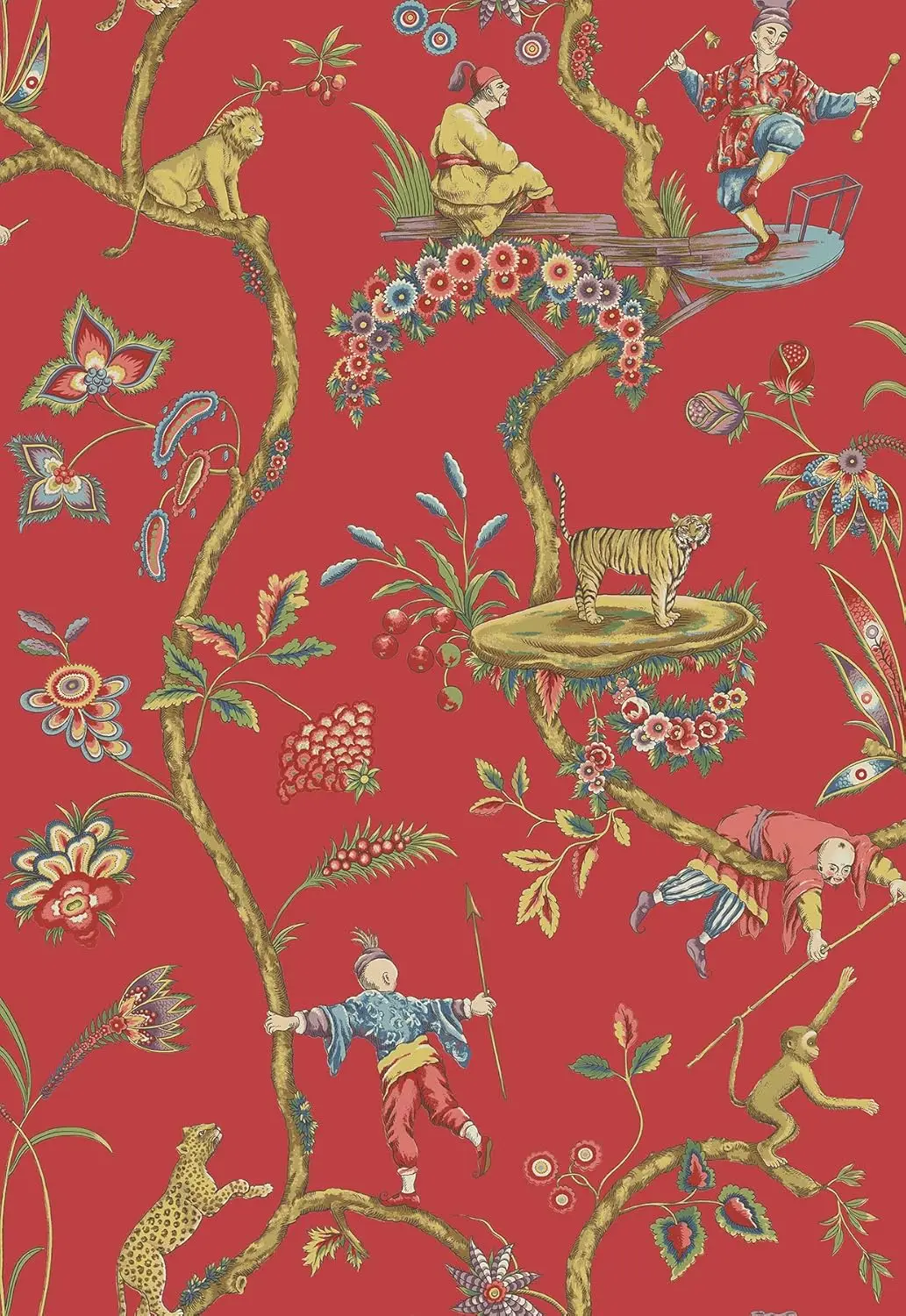 Red Tomato Chinoise Exotique Peel and Stick Wallpaper, Removable Contact Paper for Walls, Self Adhesive Wall Covering for
Red Tomato Chinoise Exotique Peel and Stick Wallpaper, Removable Contact Paper for Walls, Self Adhesive Wall Covering for
