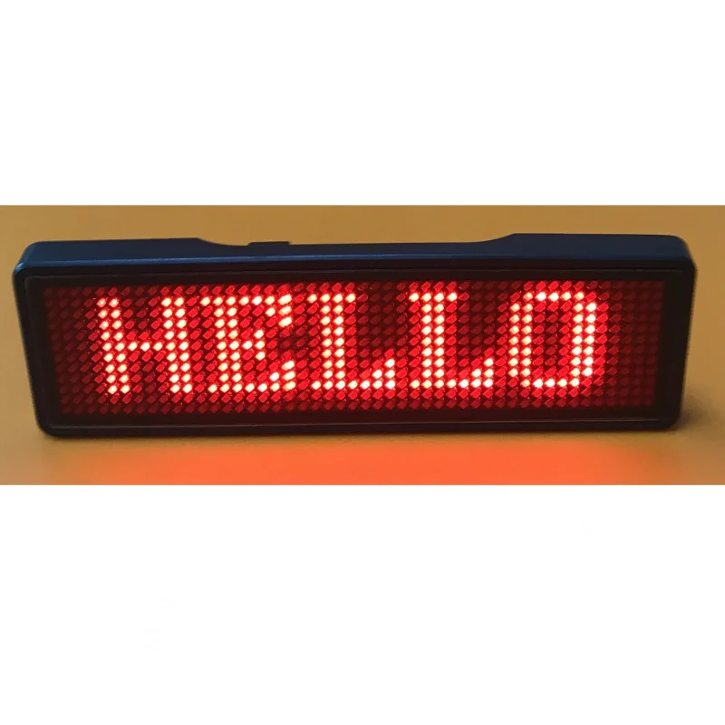 Customized. Led Badge, Led Business Card Screen, Led Nametag, Glowing Breastplate, Designated Driver
Customized. Led Badge, Led Business Card Screen, Led Nametag, Glowing Breastplate, Designated Driver