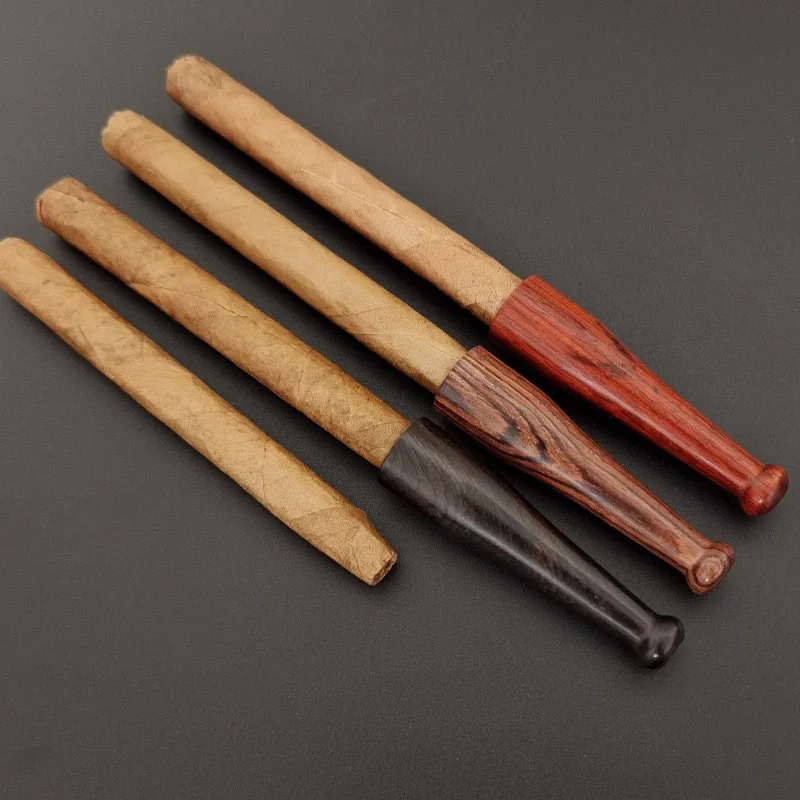 Natural Red Sandalwood/Ebony/Zebrawood Cigar Holder Premium Wooden Cigar Mouthpiece Portable Smoking Accessory Gift
Natural Red Sandalwood/Ebony/Zebrawood Cigar Holder Premium Wooden Cigar Mouthpiece Portable Smoking Accessory Gift