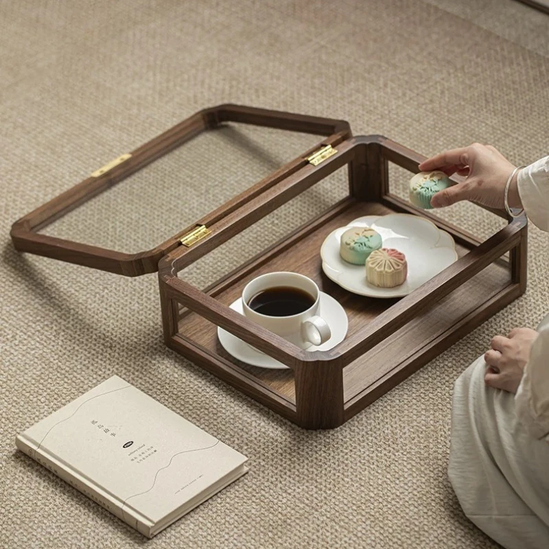 Black Walnut Tea Set Storage Rack Solid Wood Display Cabinet for Coffee Table Multi-Tier Tea Cabinet Space Saving Desk Organizer
Black Walnut Tea Set Storage Rack Solid Wood Display Cabinet for Coffee Table Multi-Tier Tea Cabinet Space Saving Desk Organizer