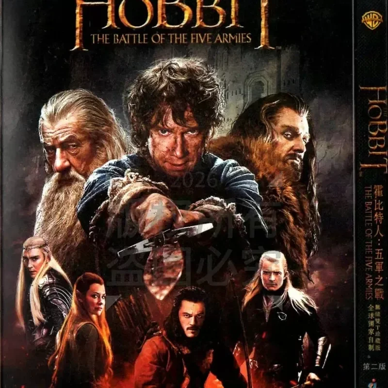 The Hobbit 1-3 American action fantasy adventure movies Blu-ray BD high definition 3 discs
The Hobbit 1-3 American action fantasy adventure movies Blu-ray BD high definition 3 discs