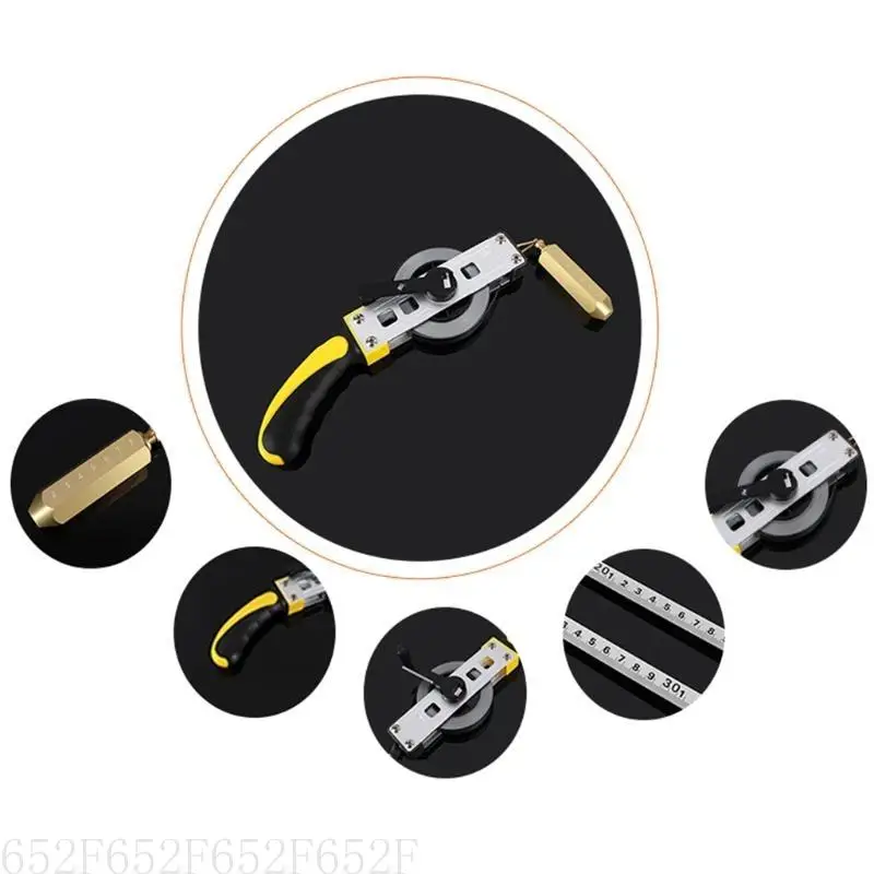 652F Oil for Tank Gauging Tapes 10/15/20m Explosion-Proof Carbon Steel Oil Gauging Tape with Brass Plumb Bob Tape Measure
652F Oil for Tank Gauging Tapes 10/15/20m Explosion-Proof Carbon Steel Oil Gauging Tape with Brass Plumb Bob Tape Measure