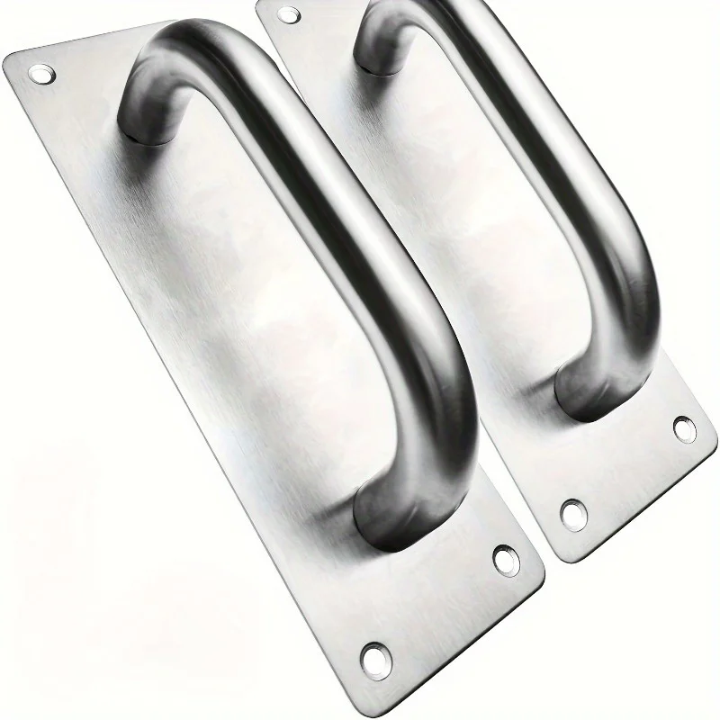 Modern Style Handle Sliding Door Pull Silver Stainless Steel Holder Barn Closet For Sliding Doors Wide Base for Enhanced Grip
Modern Style Handle Sliding Door Pull Silver Stainless Steel Holder Barn Closet For Sliding Doors Wide Base for Enhanced Grip