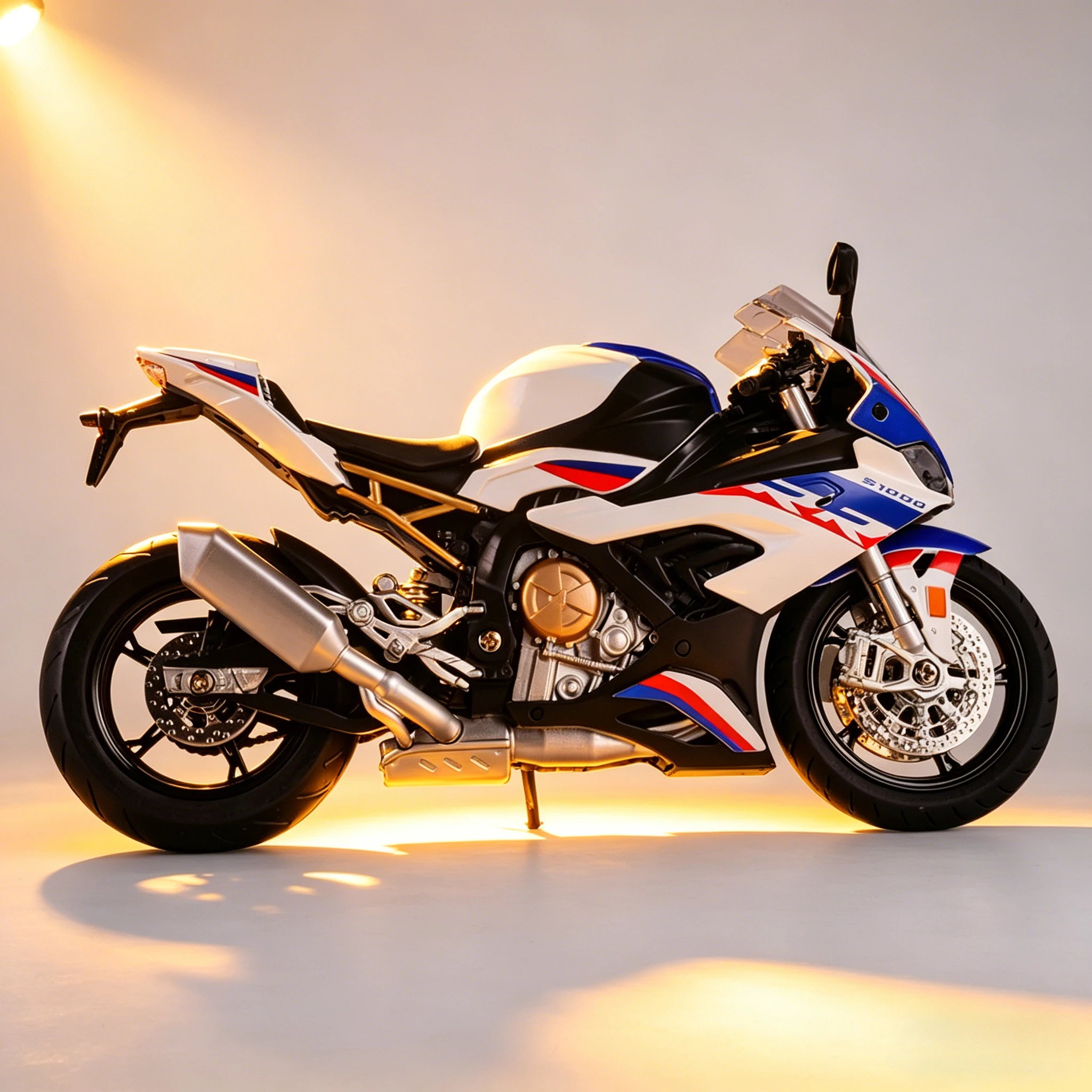 Scale 1:12 S1000RR alloy locomotive motorcycle model simulation small ornament toy car creative gifts
Scale 1:12 S1000RR alloy locomotive motorcycle model simulation small ornament toy car creative gifts
