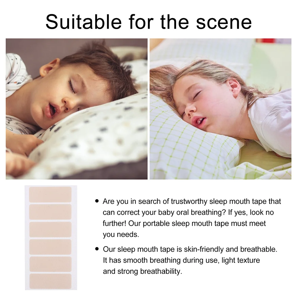 2Packs Sleep Mouth Tape Breath Correction Patch Sleeping Strip Snoring Mouth Breathing Sticker Healthy Lightweight
2Packs Sleep Mouth Tape Breath Correction Patch Sleeping Strip Snoring Mouth Breathing Sticker Healthy Lightweight