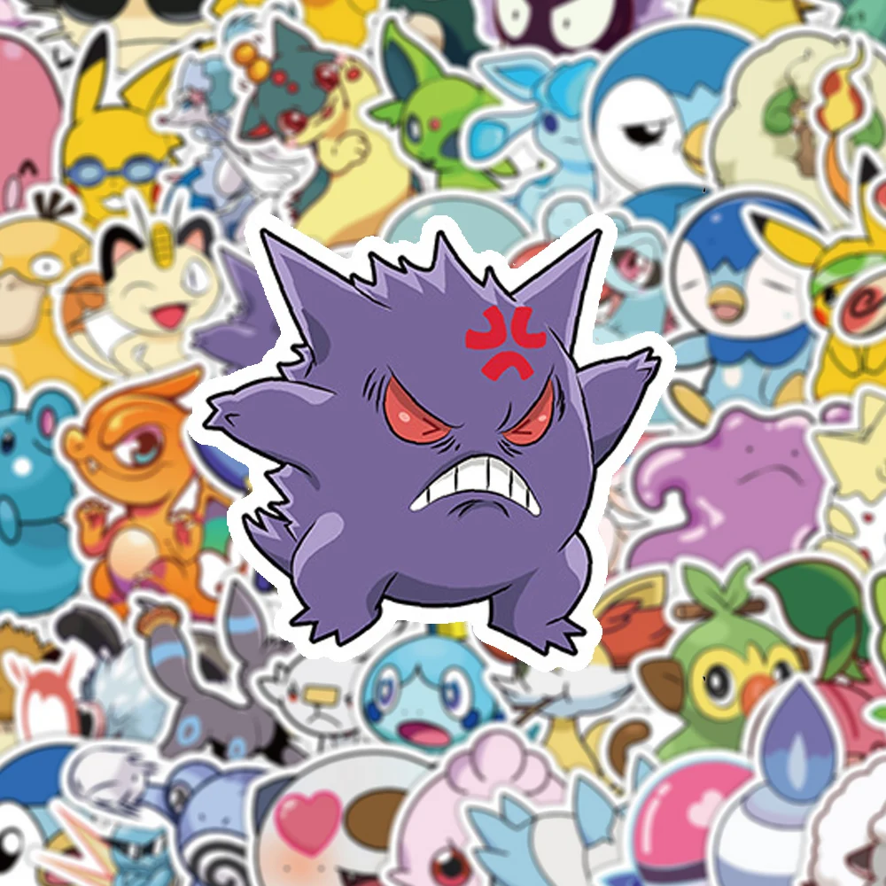 10/30/50pcs Cute Pokemon Anime Graffiti Stickers Cartoon Kids Decals Toy Guitar Water Bottle Phone Kawaii Pikachu Sticker Decor
10/30/50pcs Cute Pokemon Anime Graffiti Stickers Cartoon Kids Decals Toy Guitar Water Bottle Phone Kawaii Pikachu Sticker Decor