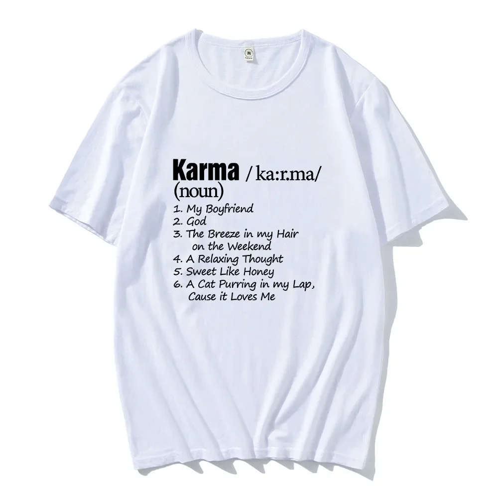 An interesting letter print T-shirt for both men and women, a loose and trendy 100% pure cotton round-neck short-sleeved T-shirt
An interesting letter print T-shirt for both men and women, a loose and trendy 100% pure cotton round-neck short-sleeved T-shirt