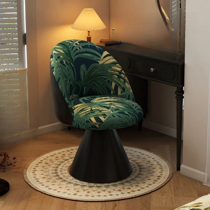 Bedroom light luxury makeup chair premium makeup stool backrest rotatable dresser stool
Bedroom light luxury makeup chair premium makeup stool backrest rotatable dresser stool