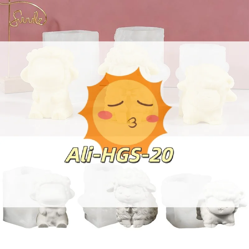 3D Fluffy Sheep Silicone Mold Cute Lamb For Sheep Candle Soap Resin Plaster DIY Aromatherapy Craft & Lovely Home Decor Gift
3D Fluffy Sheep Silicone Mold Cute Lamb For Sheep Candle Soap Resin Plaster DIY Aromatherapy Craft & Lovely Home Decor Gift