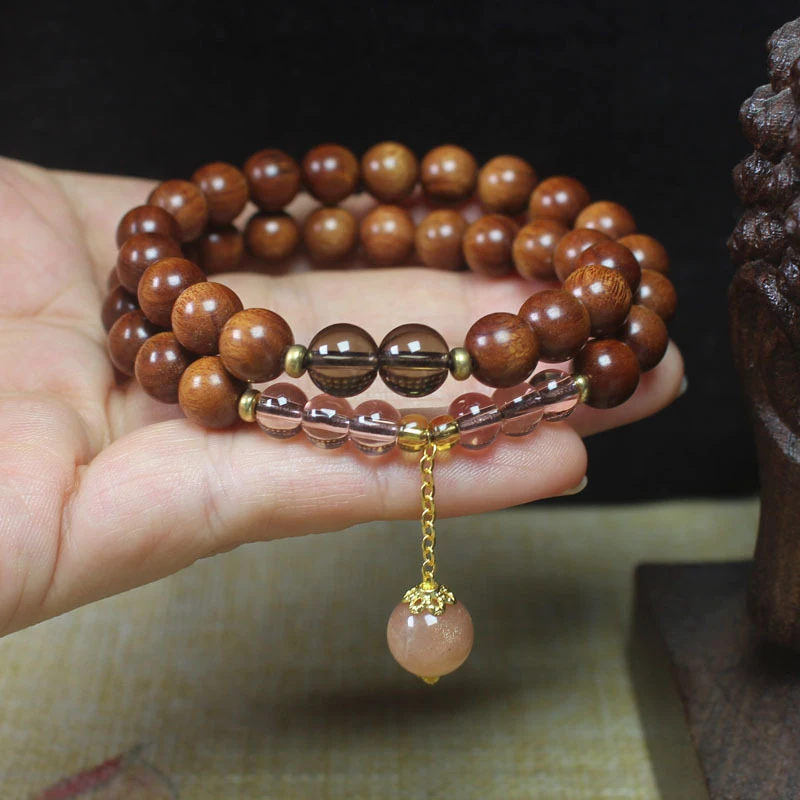Large-leaf yellow rosewood 0.8 double-circle Buddhist beads , Chinese style, women's DIY cultural toy bracelet, prayer b
Large-leaf yellow rosewood 0.8 double-circle Buddhist beads , Chinese style, women's DIY cultural toy bracelet, prayer b