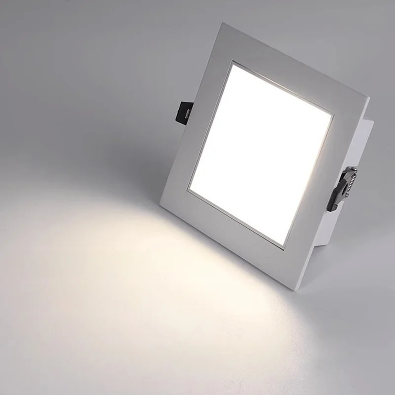 LED Recessed Aluminum Square Anti-Glare 9W12W15W20W25W30W36W Ceiling High Brightness Indoor Lighting High Quality Downlights
LED Recessed Aluminum Square Anti-Glare 9W12W15W20W25W30W36W Ceiling High Brightness Indoor Lighting High Quality Downlights