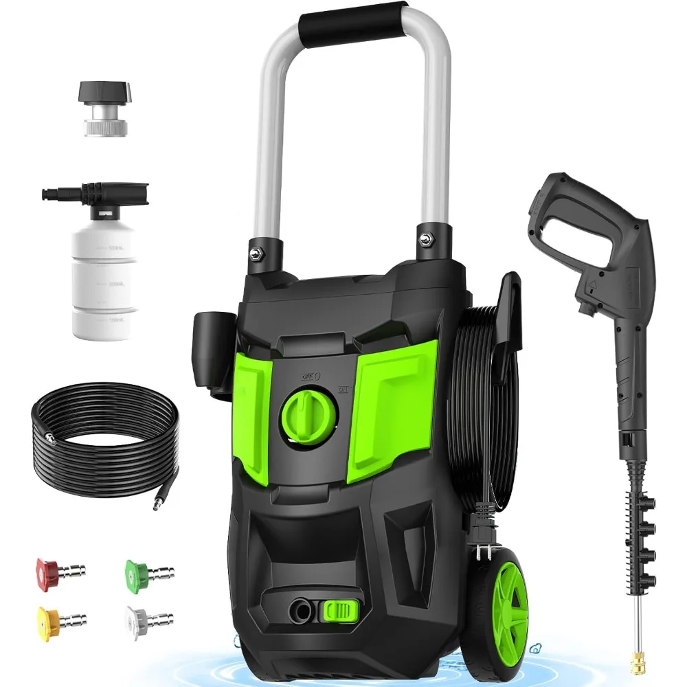 New upgrade Electric Pressure Washer-4500PSI Max 2.8 GPM Power Washer w/35FT Power Cord,4 Different Nozzles,Soap Cannon-Hot Sale
New upgrade Electric Pressure Washer-4500PSI Max 2.8 GPM Power Washer w/35FT Power Cord,4 Different Nozzles,Soap Cannon-Hot Sale