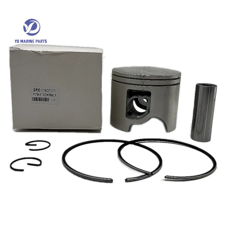 Diameter 90MM Piston Set (Std) for Yamaha Outboard 2T 115HP-225HP Boat accessories 6R5-11631-11
Diameter 90MM Piston Set (Std) for Yamaha Outboard 2T 115HP-225HP Boat accessories 6R5-11631-11