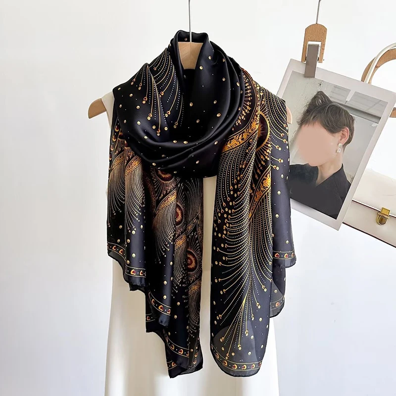 Spring Scarf Women's Luxury Design Polyester Material Smooth Scarf Soft Shawl Beach Scarf
Spring Scarf Women's Luxury Design Polyester Material Smooth Scarf Soft Shawl Beach Scarf