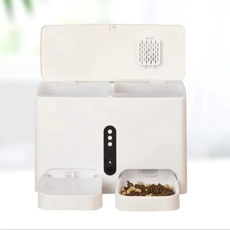 STLF All-In-One Intelligent Automatic Feeder Portable Two-in-One Cat Dog Food Dispenser Bamboo Pet Bowls Supplies Battery Power
STLF All-In-One Intelligent Automatic Feeder Portable Two-in-One Cat Dog Food Dispenser Bamboo Pet Bowls Supplies Battery Power