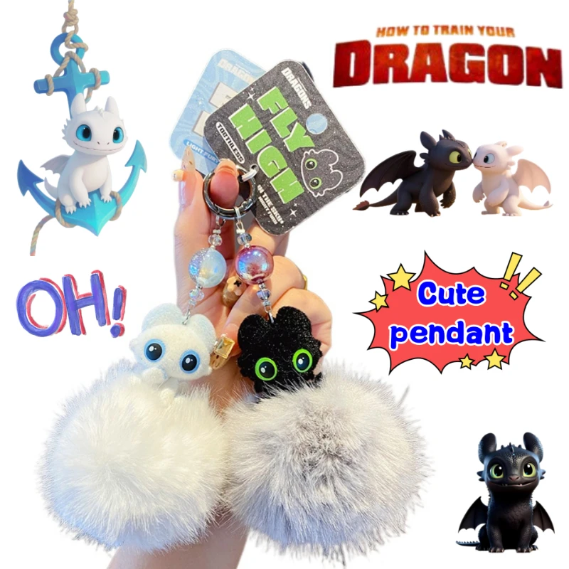 How to Train Your Dragon Toothless Light Fury Cute Doll Backpack Pendant Couples High-Beauty Keychain Exquisite holiday gift
How to Train Your Dragon Toothless Light Fury Cute Doll Backpack Pendant Couples High-Beauty Keychain Exquisite holiday gift
