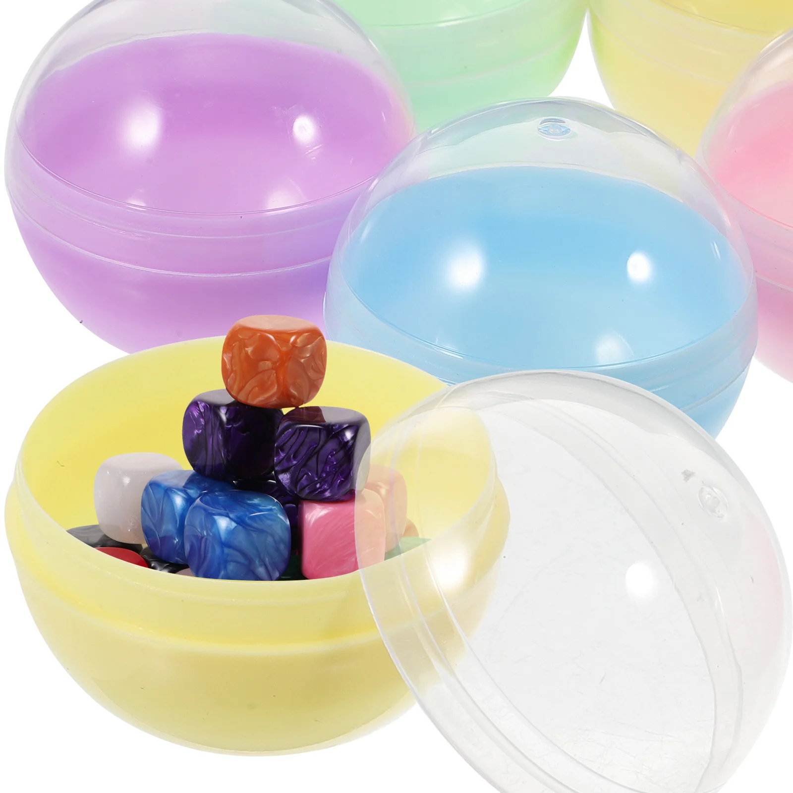 50 Pcs Shell Toy Vending Machine Balls Capsules Plastic Round Pastel Pp Fillable
50 Pcs Shell Toy Vending Machine Balls Capsules Plastic Round Pastel Pp Fillable