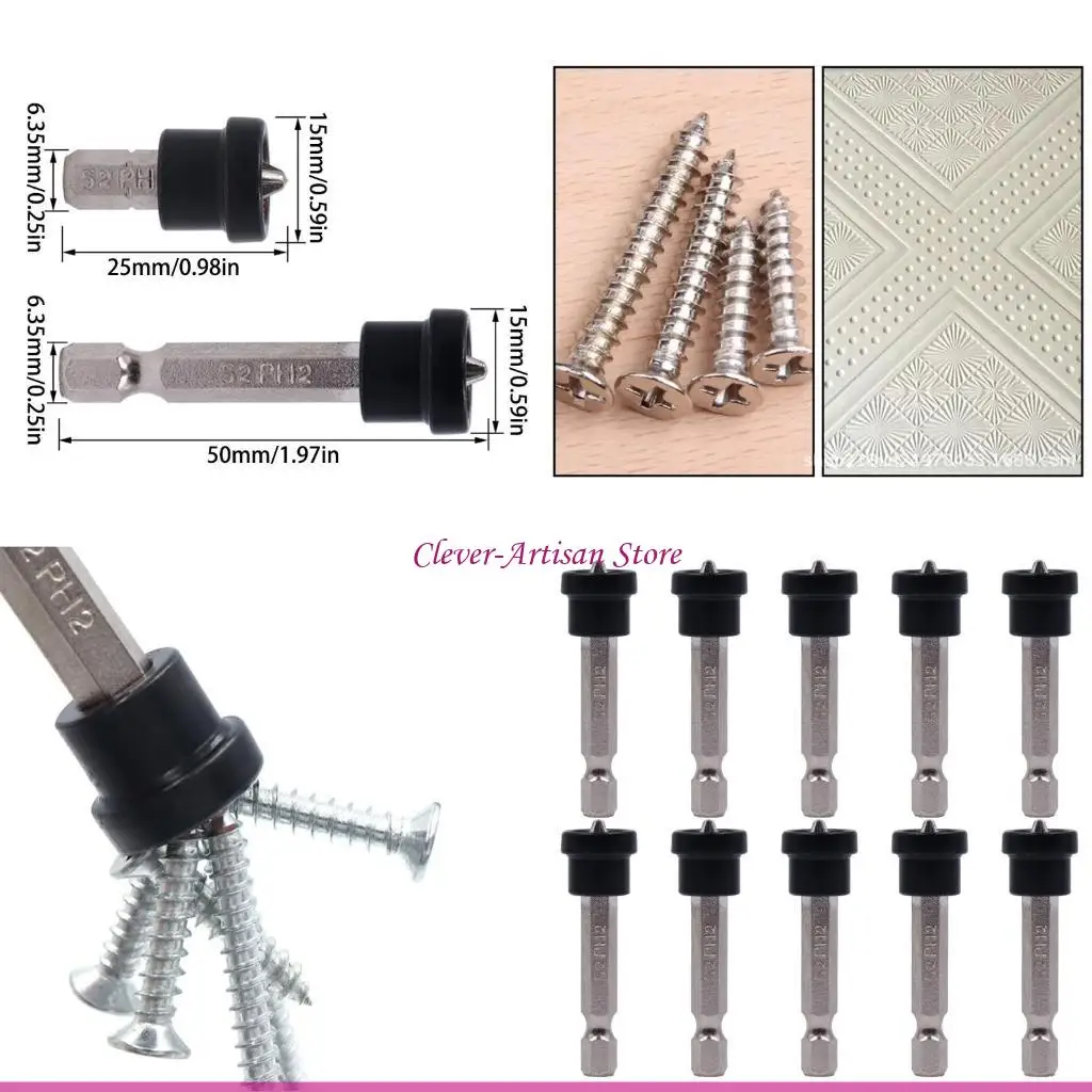 E06B 25 мм 50 мм PH2 Набор шестигранных отверток для гипсокартона Винты Магнитный держатель бит
E06B 25 мм 50 мм PH2 Набор шестигранных отверток для гипсокартона Винты Магнитный держатель бит
